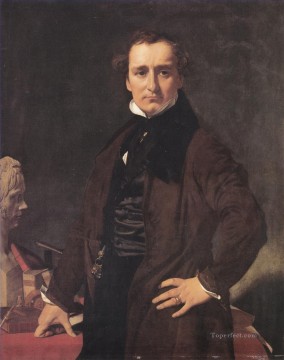  Auguste Canvas - Lorenzo Bartolini Neoclassical Jean Auguste Dominique Ingres